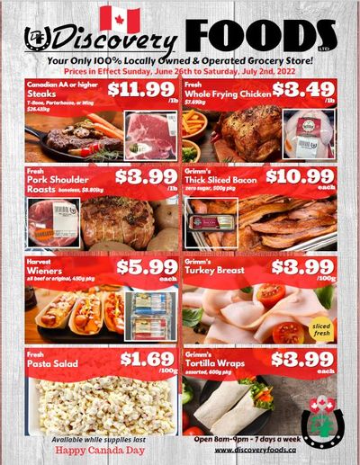 Discovery Foods Flyer June 26 to July 2