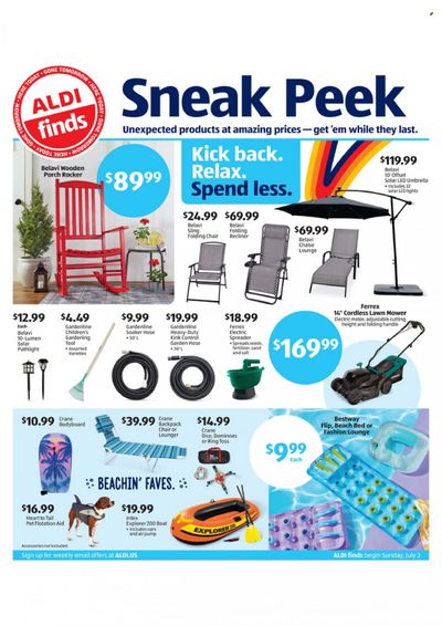 ALDI Weekly Ad Flyer June 27 to July 4