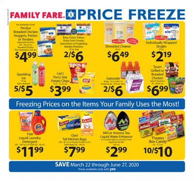 Family Fare Weekly Ad & Flyer March 22 to June 27