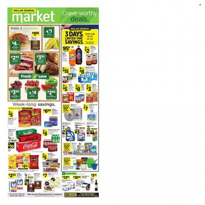 Dollar General (GA) Weekly Ad Flyer June 27 to July 4 Dollar General (GA) Weekly Ad Flyer June 27 to July 4