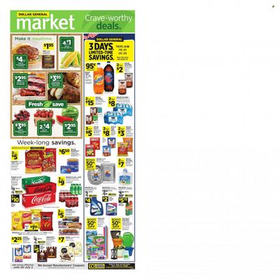 Dollar General (IN, OH) Weekly Ad Flyer June 27 to July 4