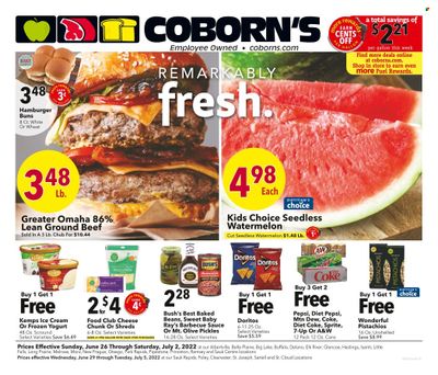 Coborn's (MN, SD) Weekly Ad Flyer June 27 to July 4