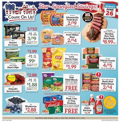Martin’s (IN, MI) Weekly Ad Flyer June 27 to July 4