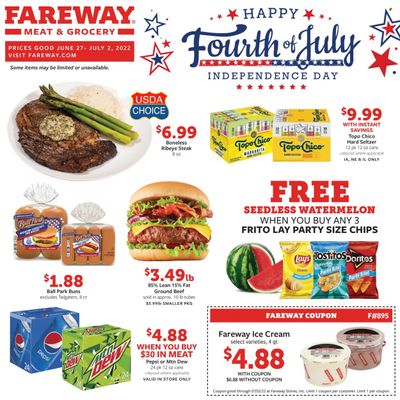 Fareway (IA) Weekly Ad Flyer June 28 to July 5 Fareway (IA) Weekly Ad Flyer June 28 to July 5