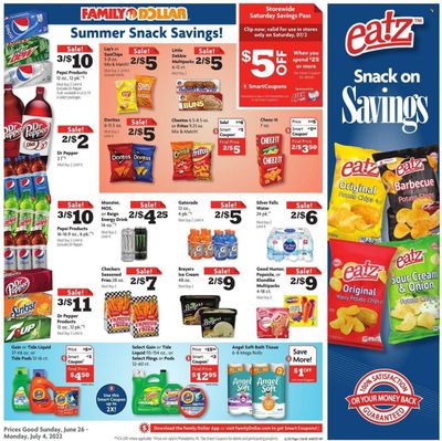 Family Dollar Weekly Ad Flyer June 28 to July 5