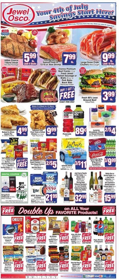 Jewel Osco (IA) Weekly Ad Flyer June 28 to July 5