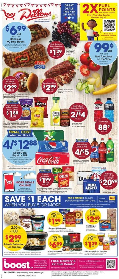 Dillons (KS) Weekly Ad Flyer June 28 to July 5