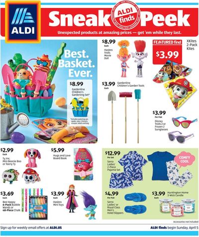 ALDI Weekly Ad & Flyer April 5 to 11