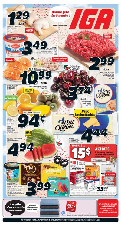 IGA (QC) Flyer June 30 to July 6