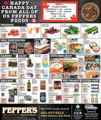 Pepper's Foods Flyer June 28 to July 4