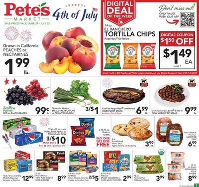 Pete's Fresh Market (IL) Weekly Ad Flyer June 29 to July 6