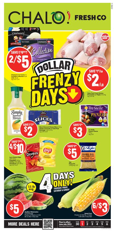 Chalo! FreshCo (West) Flyer June 30 to July 6