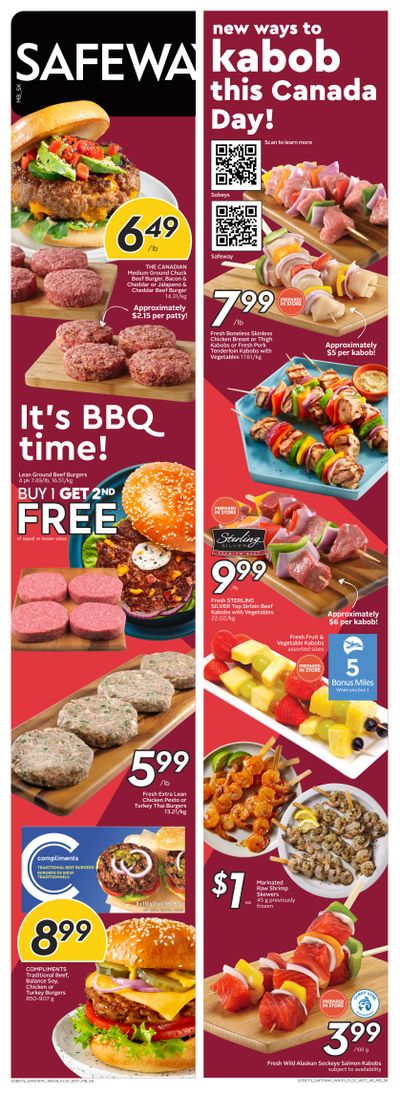 Sobeys/Safeway (SK & MB) Flyer June 30 to July 6