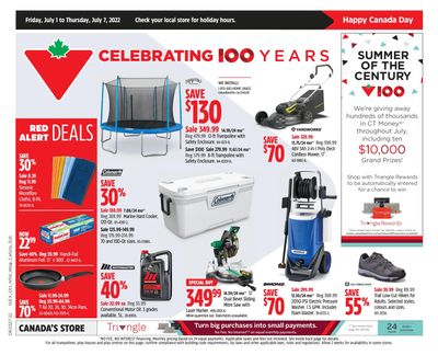 Canadian Tire (ON) Flyer July 1 to 7