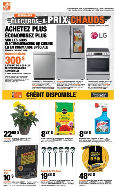 Home Depot (QC) Flyer June 30 to July 6