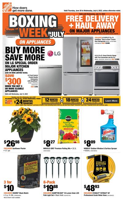 Home Depot (BC) Flyer June 30 to July 6