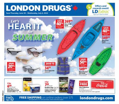London Drugs Weekly Flyer June 30 to July 6