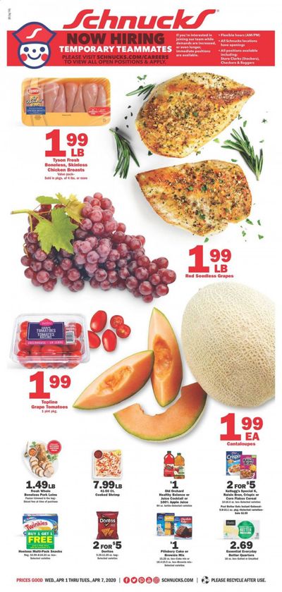Schnucks Weekly Ad & Flyer April 1 to 7