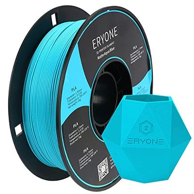 ERYONE Matte PLA Filament 1.75mm, Shine-Free and Frosted Texture PLA Filament Matte for 3D Printing, 1kg/Spool, Matte Aqua Blue Teal $30.99 (Reg $35.99)