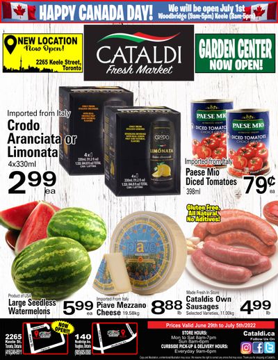Cataldi Fresh Market Flyer June 29 to July 5