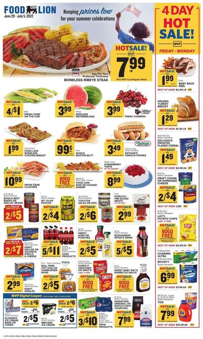 Food Lion (MD) Weekly Ad Flyer June 29 to July 6