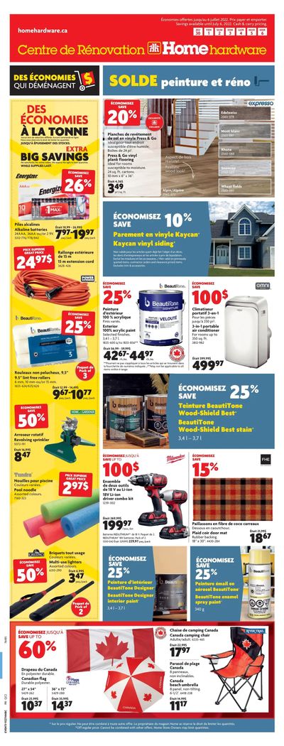 Home Hardware Building Centre (QC) Flyer June 30 to July 6