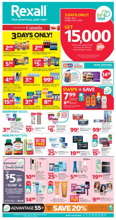 Rexall (West) Flyer July 1 to 7
