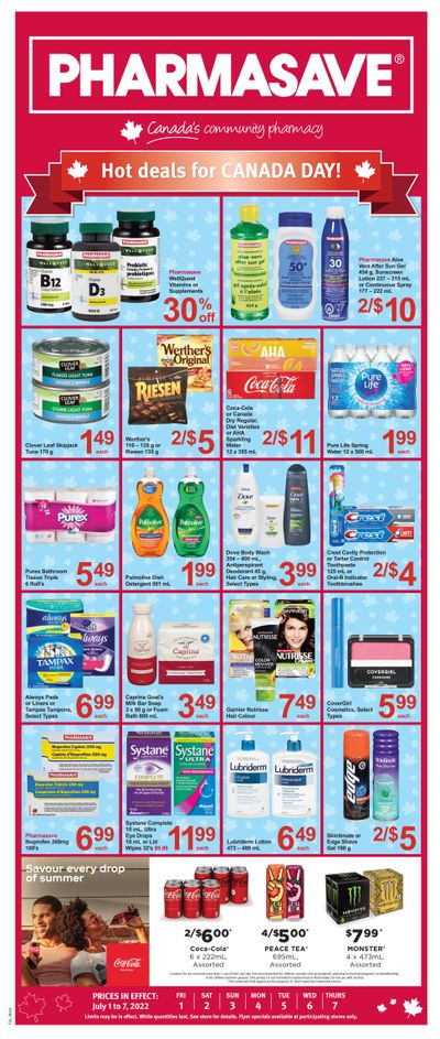 Pharmasave (West) Flyer July 1 to 7