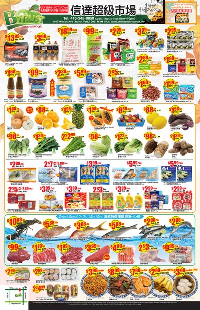 Btrust Supermarket (North York) Flyer October 25 to 31