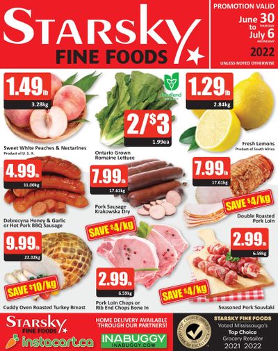 Starsky Foods Flyer June 30 to July 6