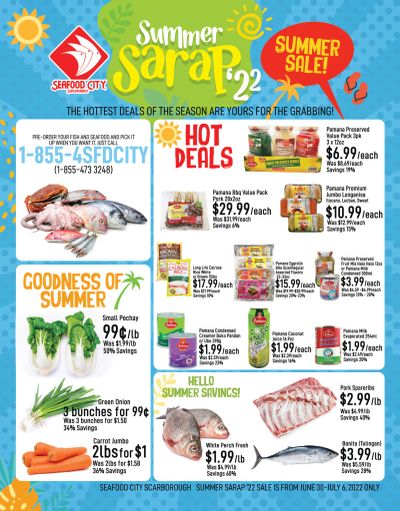 Seafood City Supermarket (ON) Flyer June 30 to July 6