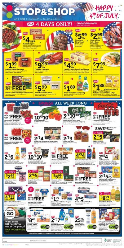 Stop & Shop (RI) Weekly Ad Flyer June 30 to July 7