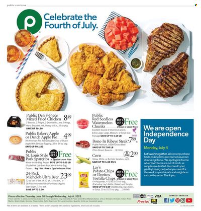 Publix (AL, FL, GA, NC, SC, TN) Weekly Ad Flyer June 30 to July 7