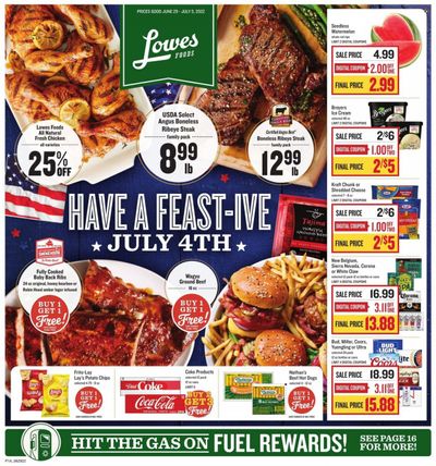 Lowes Foods (NC, SC) Weekly Ad Flyer June 30 to July 7