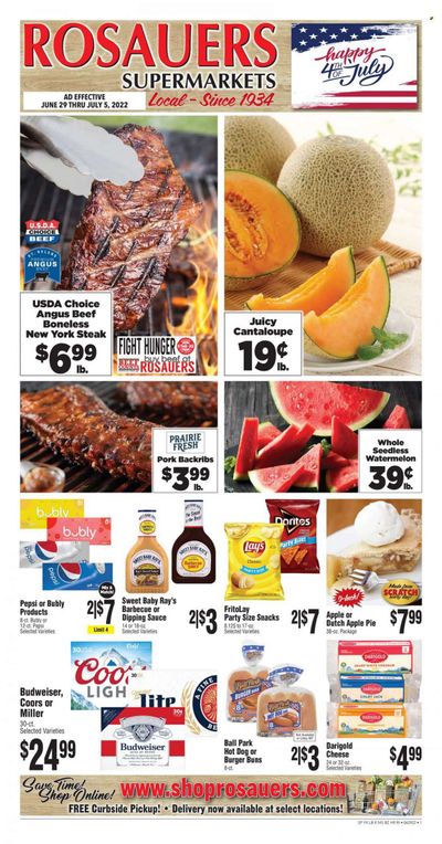 Rosauers (ID, MT, OR, WA) Weekly Ad Flyer June 30 to July 7
