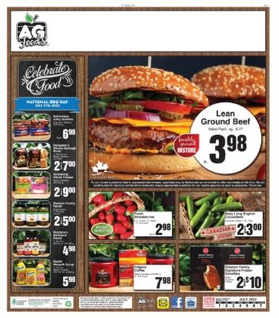 AG Foods Flyer July 1 to 7