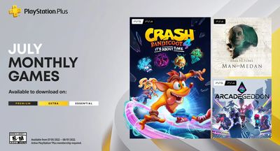 PlayStation Canada July 2022 FREE Games