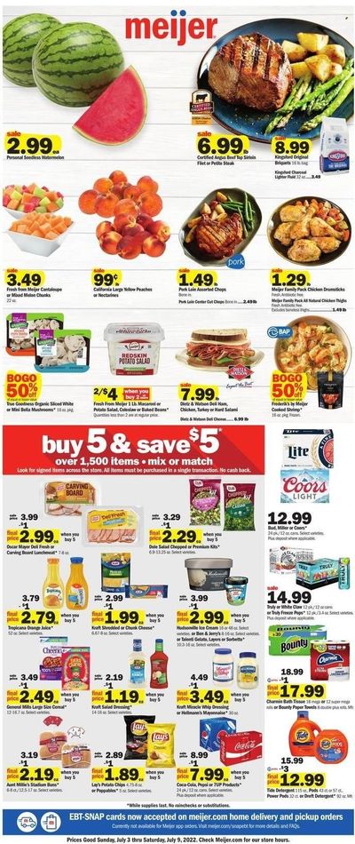 Meijer (IL) Weekly Ad Flyer July 2 to July 9