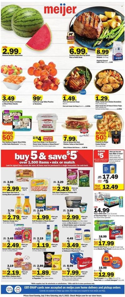 Meijer (MI) Weekly Ad Flyer July 2 to July 9