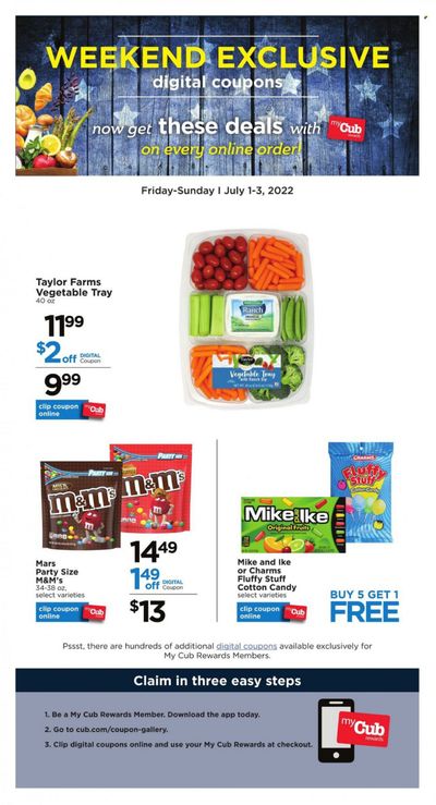 Cub Foods (MN) Weekly Ad Flyer July 2 to July 9