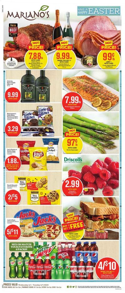 Mariano’s Weekly Ad & Flyer April 1 to 7