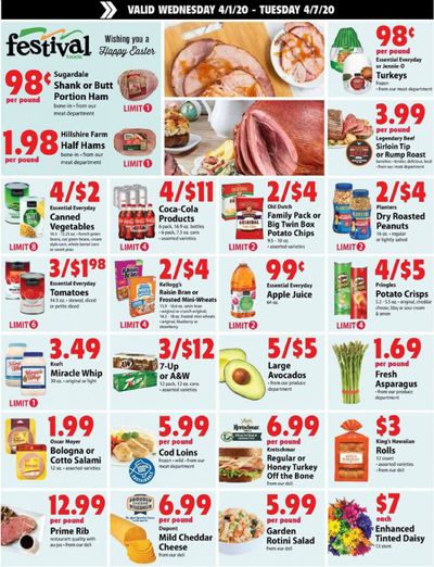 Festival Foods Weekly Ad & Flyer April 1 to 7