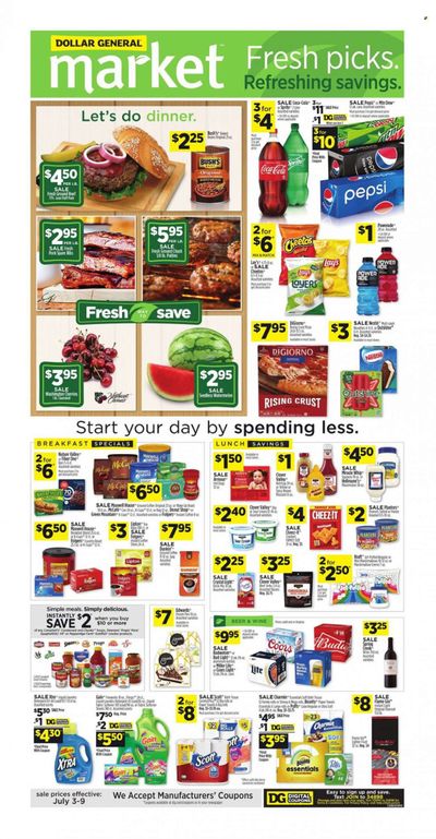Dollar General (VA) Weekly Ad Flyer July 4 to July 11