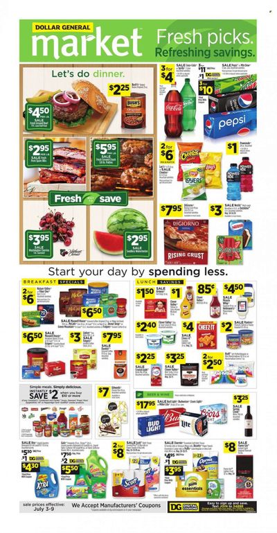 Dollar General (AL) Weekly Ad Flyer July 4 to July 11
