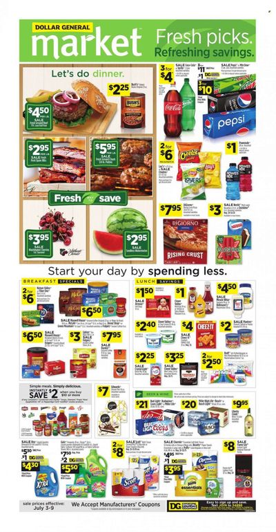 Dollar General (OH) Weekly Ad Flyer July 4 to July 11