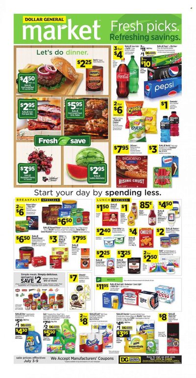 Dollar General (KY) Weekly Ad Flyer July 4 to July 11
