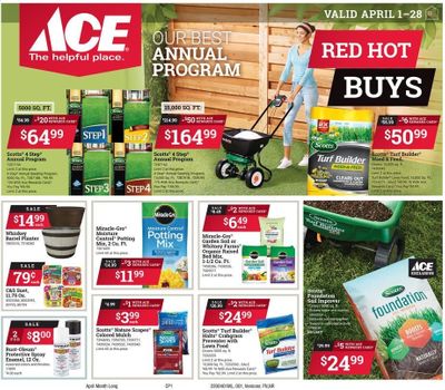 ACE Hardware Weekly Ad & Flyer April 1 to 28