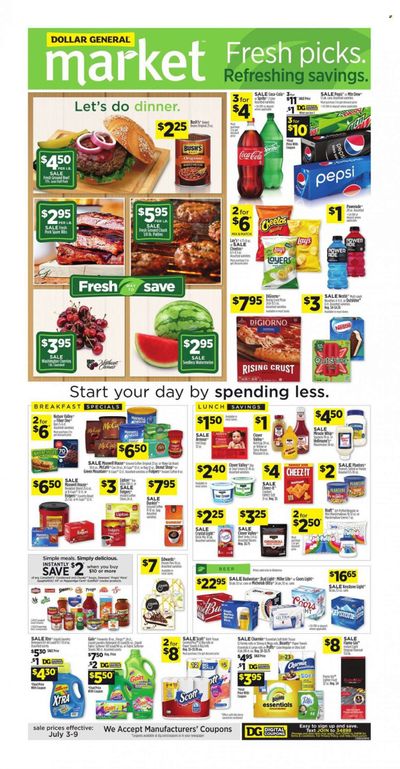Dollar General (OK) Weekly Ad Flyer July 4 to July 11 Dollar General (OK) Weekly Ad Flyer July 4 to July 11