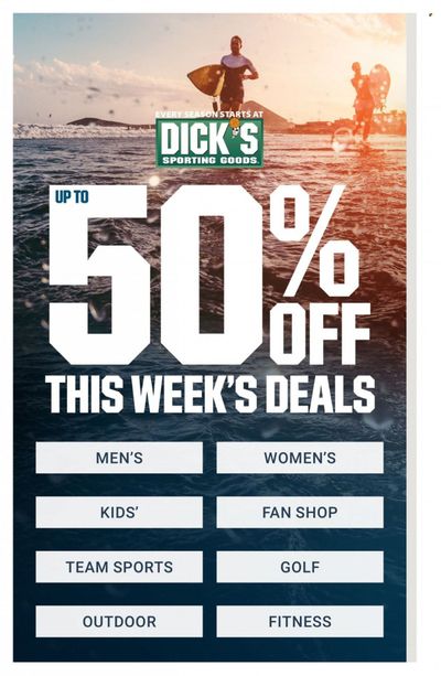 DICK'S Weekly Ad Flyer July 5 to July 12