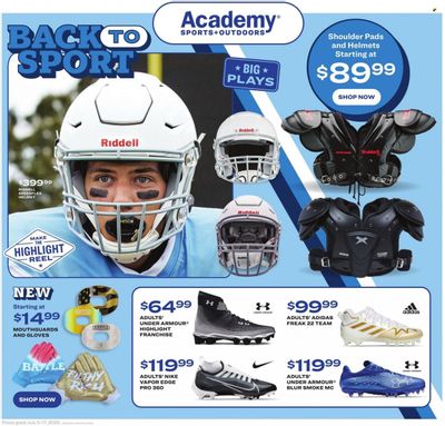 Academy Sports + Outdoors Weekly Ad Flyer July 5 to July 12
